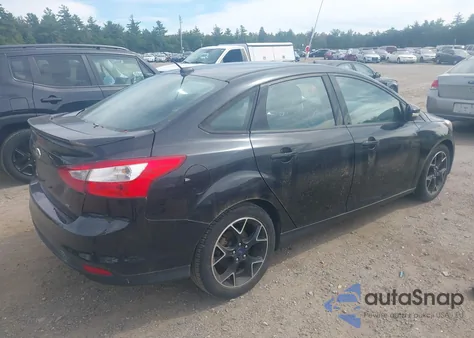 2013 Ford Focus Se из США, поврежденный, VIN 1FADP3F20DL287924